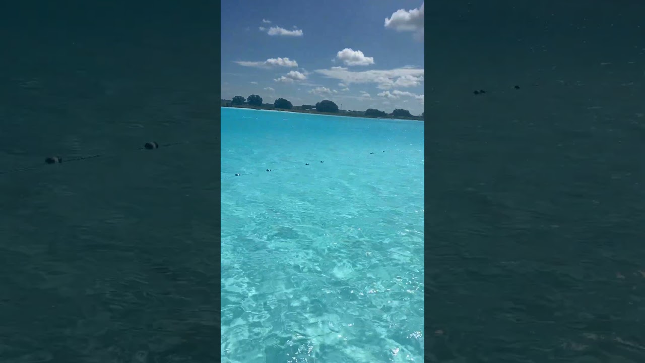 🏖️ Beaching, only better! Living here is easy, ask me how #crystallagoon #movetoflorida