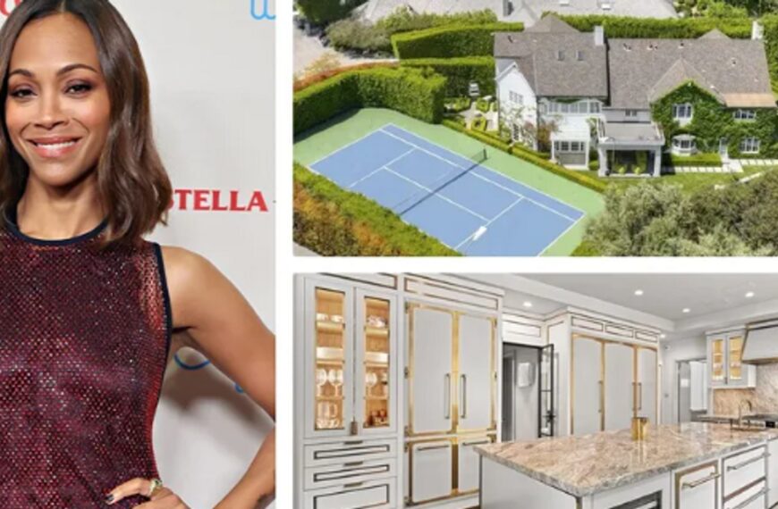 Realtor.com: ‘Avatar’ star Zoe Saldana lists her beautiful Beverly Hills estate for $16. …