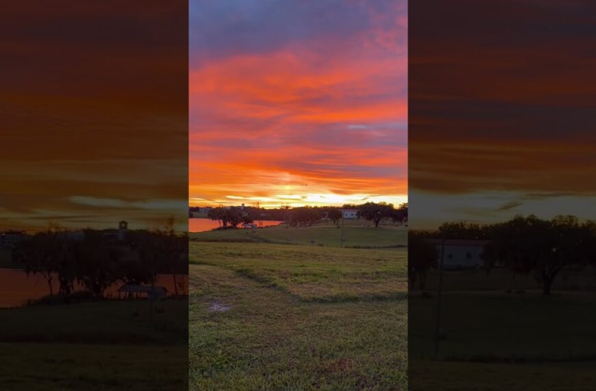 🔥Sky is on FIRE this morning🔥#floridalife #sunriseflorida