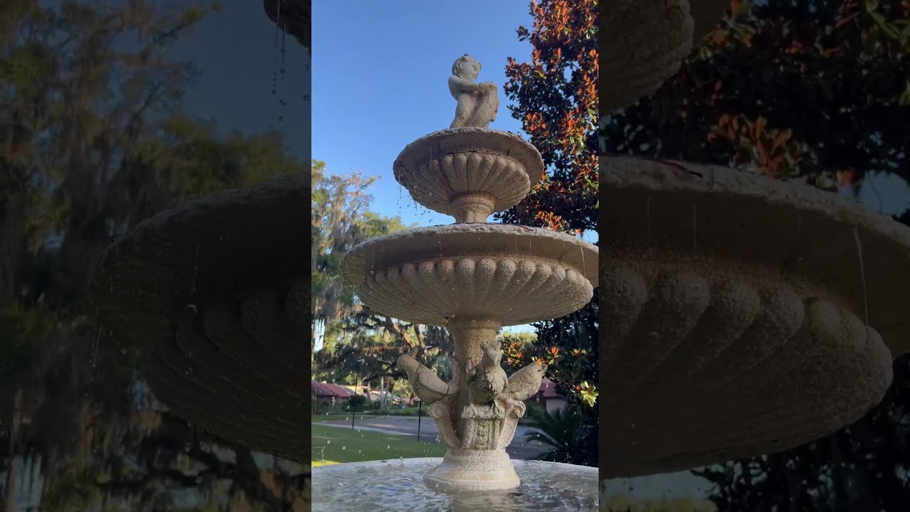 ☀️Old Florida fountain☀️#floridaliving #floridalife