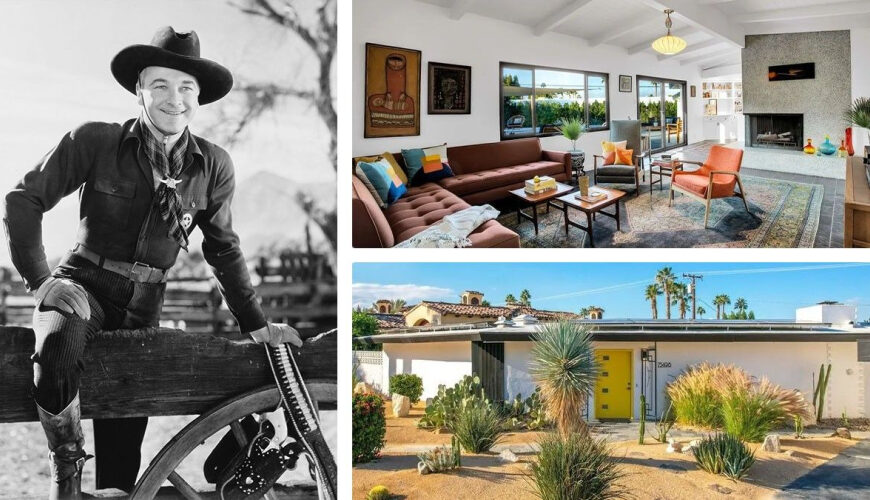 Cowboy Actor William Boyd’s Former Palm Desert Home Rides Onto the Market for $1.2M