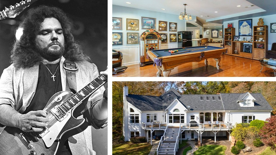 Sweet Home—Georgia? Estate of Late Lynyrd Skynyrd Guitarist Gary Rossington Is Listed for $12M