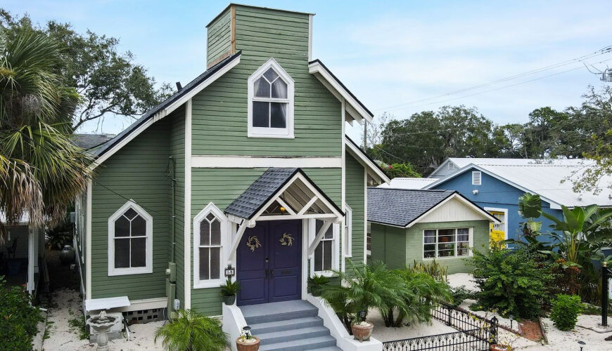 Holy Moly: Former Lutheran Church in Florida Finds New Life as a Glorious Residence