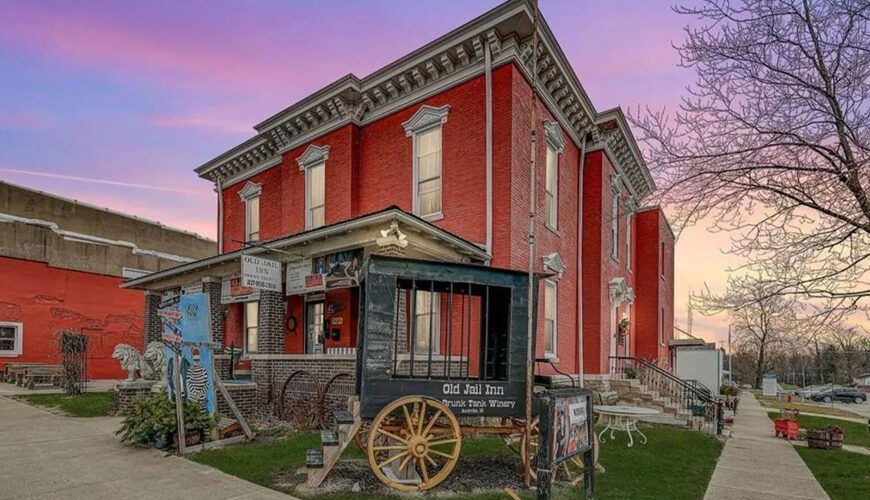 Glamour Slammer: Jail Turned Inn Appears on the Market in Rockville, IN, for $445K