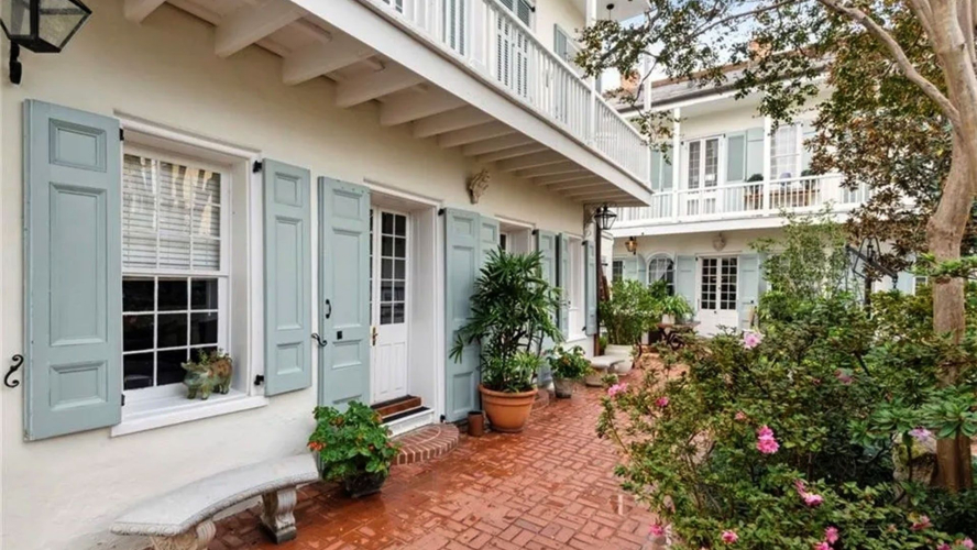 Creole Compound: Historic NOLA Home in the French Quarter Charms the Market for $2.75M