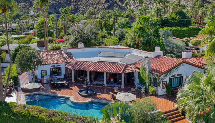 Iconic Palm Springs Estate Built With Gillette Razor Fortune Glides Onto the Market for $7.2M