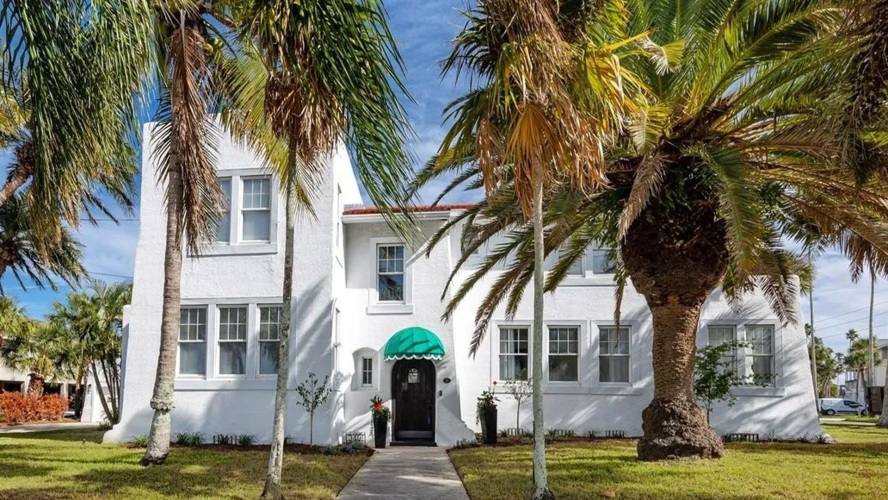Rosy Outlook: $1.7M Historic Gem in St. Pete Beach Offers Views of Pink Don Cesar Hotel