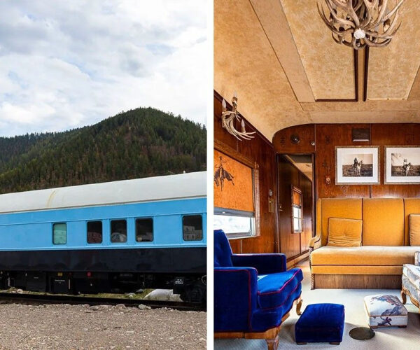 Historic Train Car Chugs Onto the Market in Montana for Just $249K—There’s a Catch, Though