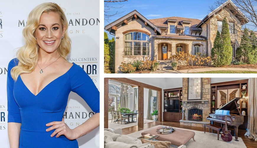 Kellie Pickler Puts Her Elegant Nashville Tudor on the Market for $2.8M