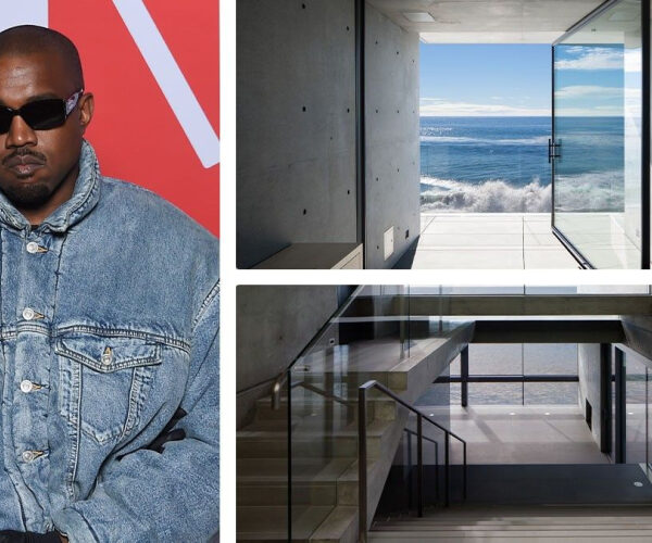 Kanye West Gutted an Architecturally Significant Malibu Mansion—Now He Wants To Sell It for $53M