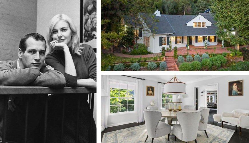 Check Out the Beverly Hills Estate That Paul Newman and Joanne Woodward Once Rented