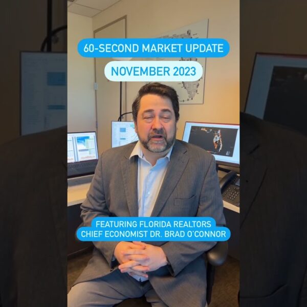 Nov. 2023: 60-Second Market Update with Dr. Brad O'Connor