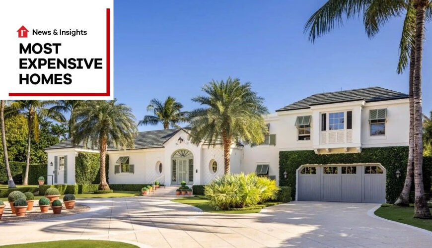 America’s Most Expensive Listing: A Colorful Compound in Palm Beach for $54.9M