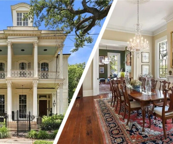 NOLA Mansion Off the Mardi Gras Parade Route Marches Back Onto the Market for $2.4M