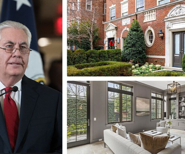Former U.S. Secretary of State Rex Tillerson Lists His DC Townhome for $6.5M