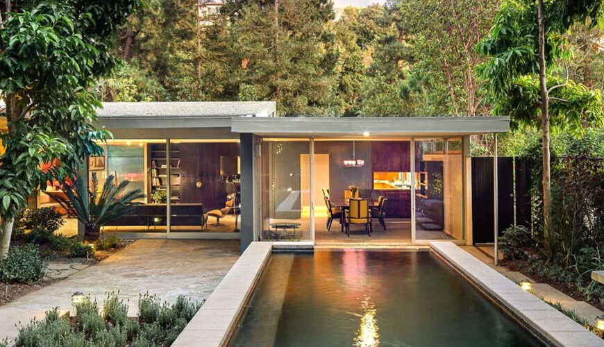 Revamped Midcentury Modern Oasis in Beverly Hills Is Discounted to $4.9M