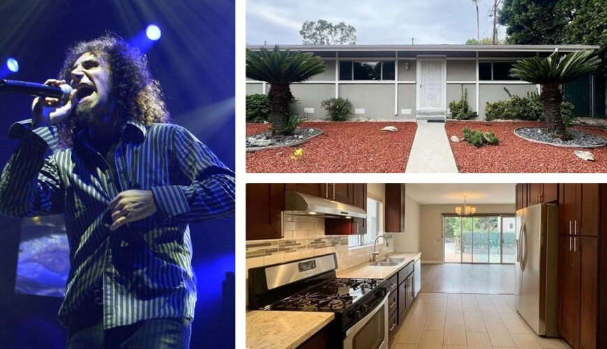 Singer Serj Tankian Is Renting Out His Renovated Residence in Los Angeles for $6K a Month
