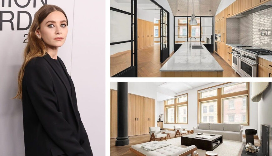 Child Actress Turned Fashion Mogul Ashley Olsen Lists Her Chic NYC Loft for $7.3M
