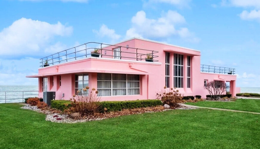 A Touch of Pink in the Hoosier State: Florida-Style House Was Built for the 1933 World’s Fair in Chicago
