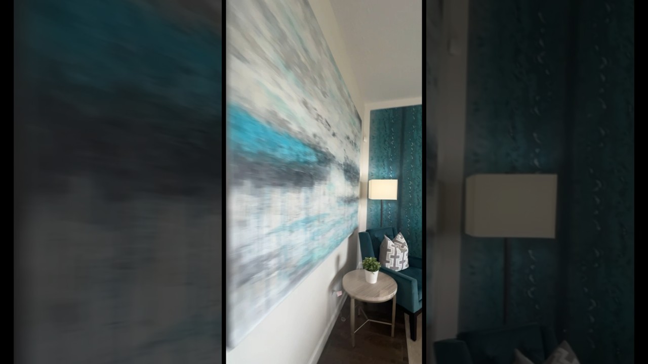 🩵Gotta love these blues #modelhome #homedecor