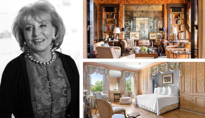 Barbara Walters’ Plush NYC Apartment Returns to the Market at a Discounted $17M