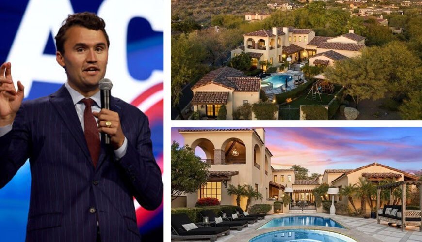 Turning Point USA Founder Charlie Kirk Is Selling His Scottsdale Mansion for $6.5M