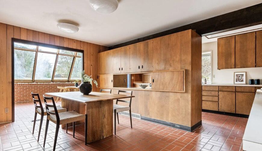 Offers Pour In Before Buyer Bags Woodsy Midcentury Retreat in Portland, OR