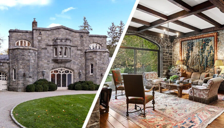 Fairy Tale Come to Life? Gothic Revival Manor Near Philadelphia Is an $8.5M Wonder