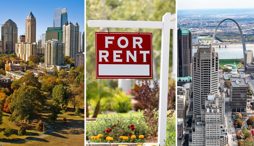 The 5 US cities where rents are falling the most might come as a huge surprise