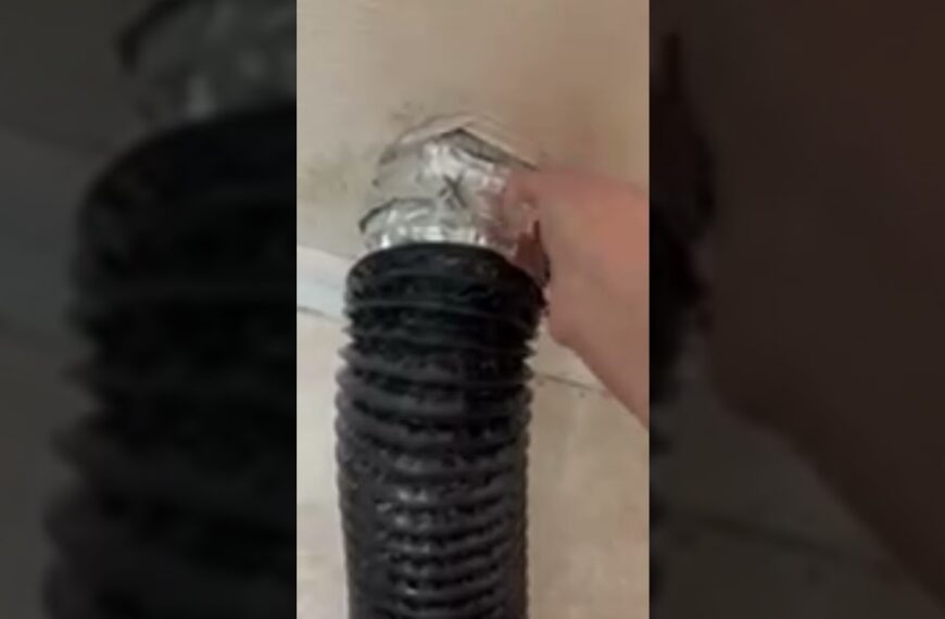 Spring Cleaning Pro Tip #dryerventcleaning #springtime