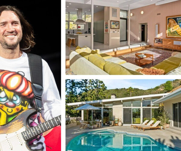 Rent Red Hot Chili Peppers Guitarist John Frusciante’s Rockin’ Hollywood Hills Home