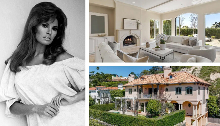 Raquel Welch’s Longtime Los Angeles Villa Slinks Onto the Market for $3.9M