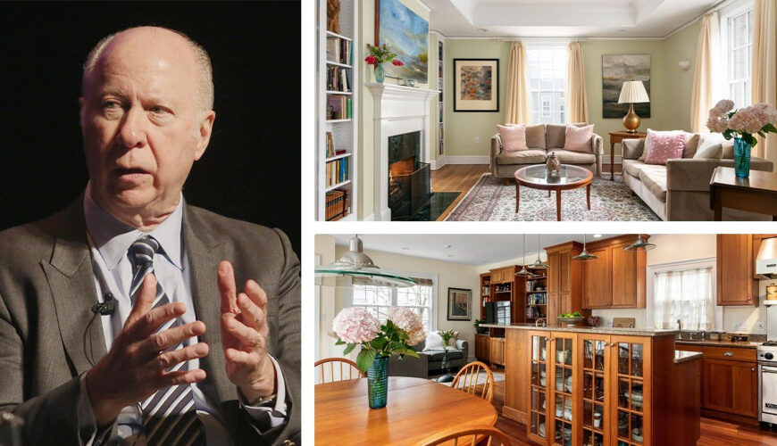 Political Analyst David Gergen Selling His Cambridge, MA, Home for $3.7M
