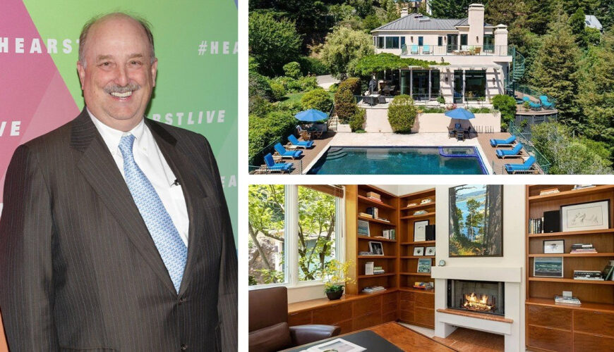Publishing Heir William Hearst III Lists His Mountaintop Mansion Near San Francisco for $6.2M