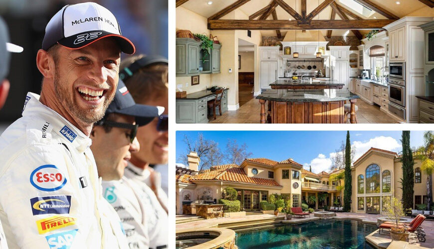 Formula One Racer Jenson Button Buys $6.2M Agoura Hills, CA, Abode