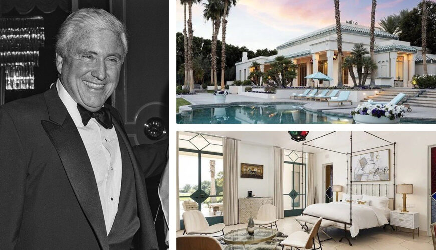 Merv Griffin’s Former La Quinta Estate of 40 Acres Hits the Market for $36M