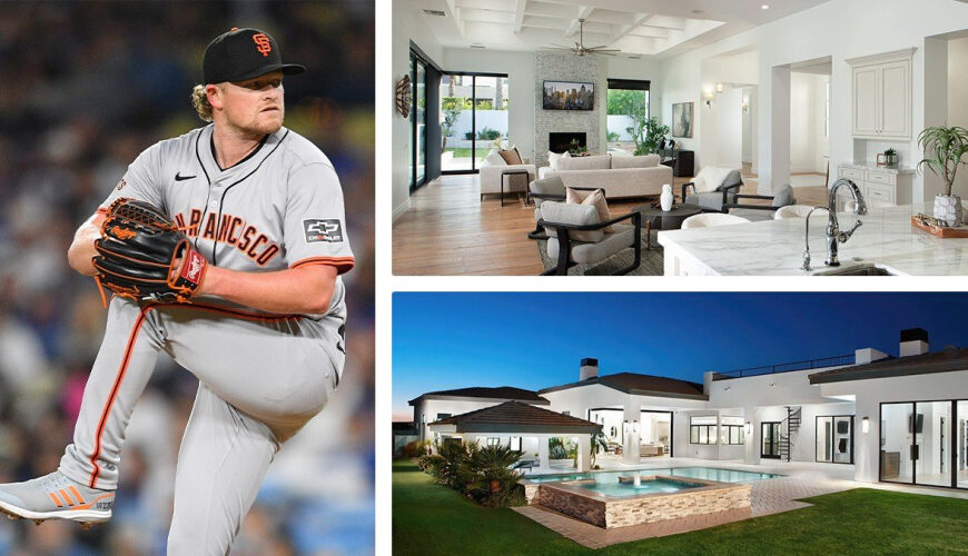 San Francisco Giants Ace Logan Webb Nabs $6.6M Modern Mansion In Arizona