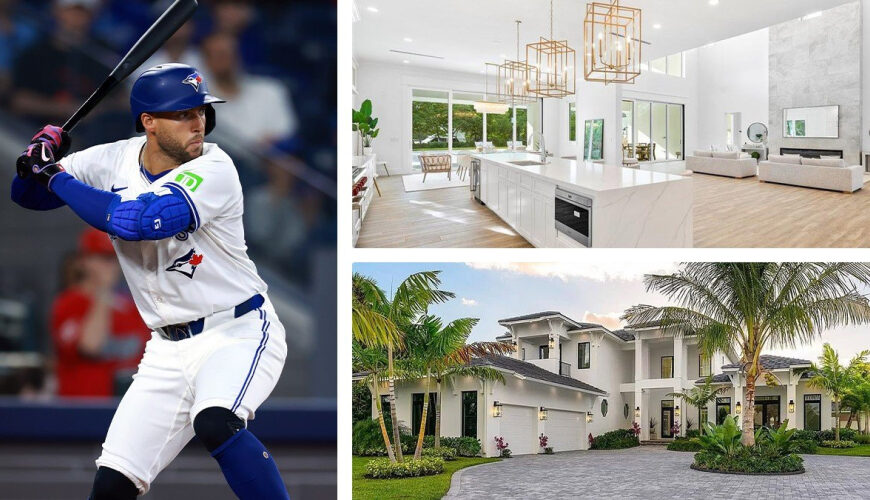 Blue Jays Outfielder George Springer Scores a $9.5M South Florida Mansion