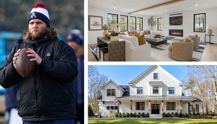 University of Washington Defensive Coordinator Stephen Belichick Lists Modern Farmhouse Near Boston for $4.2M