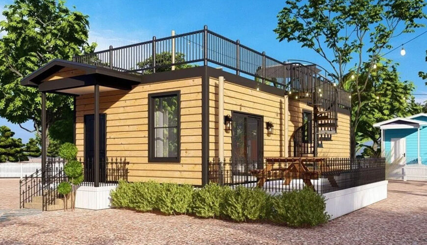 Small but Mighty: Steel House in Florida Can Withstand Hurricanes and Fire Like a Champ