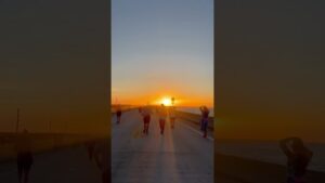 ☀️Sunrise on the 7 Mile Bridge #bridgerace #livinginflorida