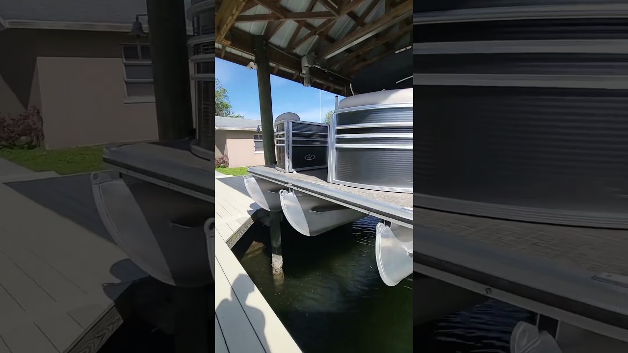 🌴Dock life on the river 🌴Do you need this view? #movetoflorida #crystalriver