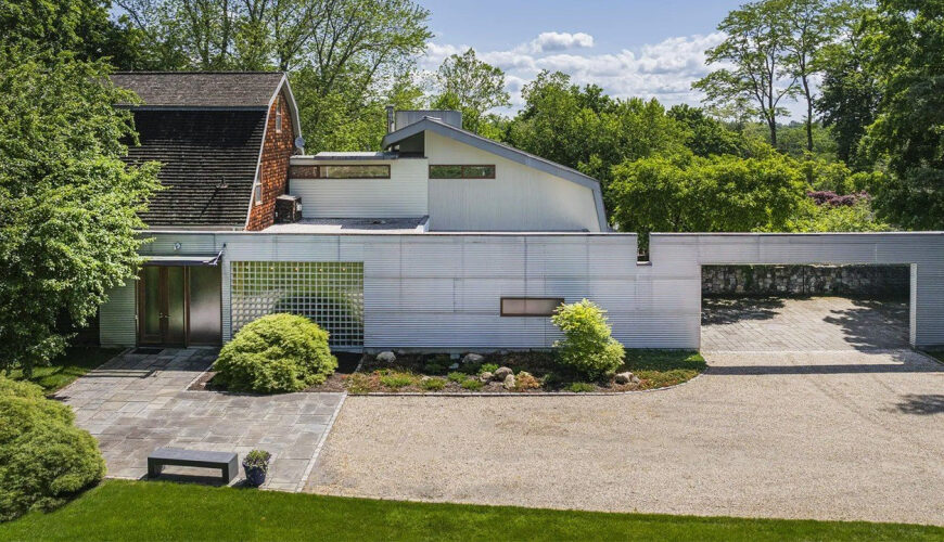 Charles Gwathmey-Designed Modernist Barn Turned Home Is Listed in Greenwich, CT, for $4.8M