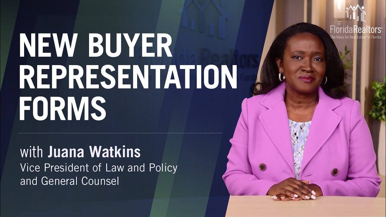 Florida Realtors® Releases New Buyer Representation Forms