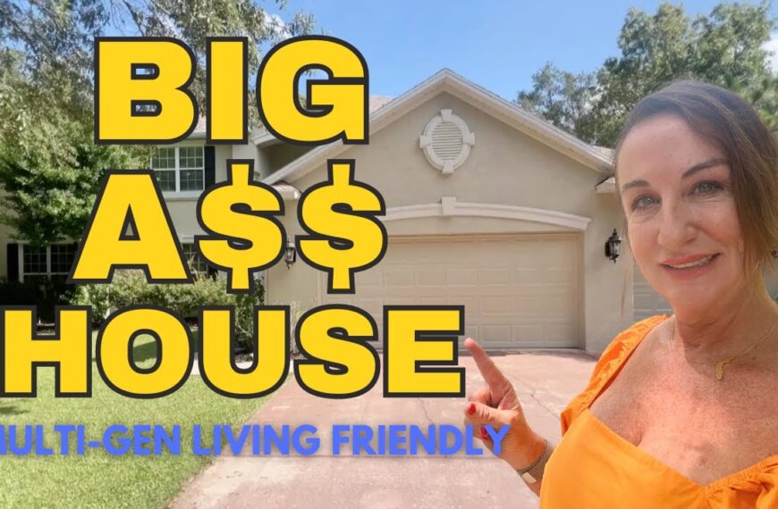 LECANTO Homes for SALE MULTI-gen Take a video TOUR of this BIG home!