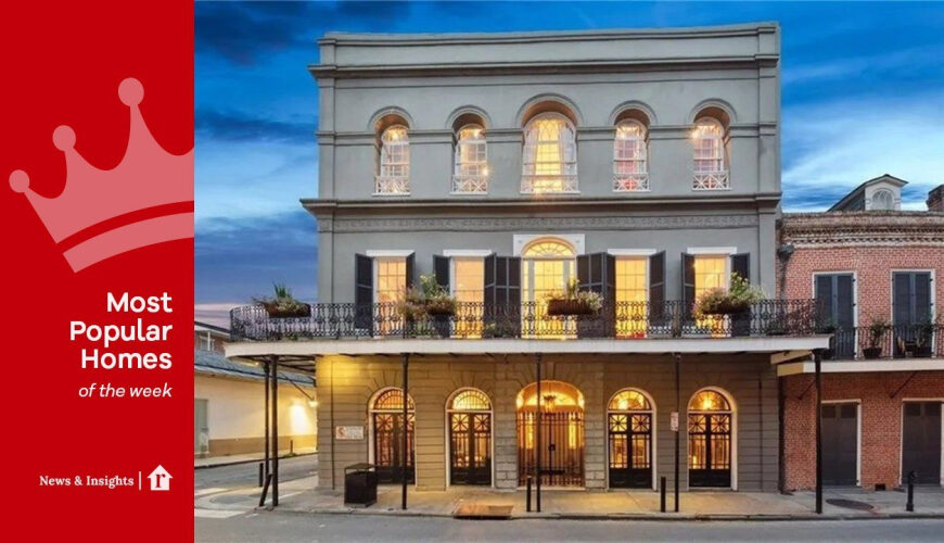 Nicolas Cage’s Former New Orleans Mansion Is the Week’s Most Popular Home