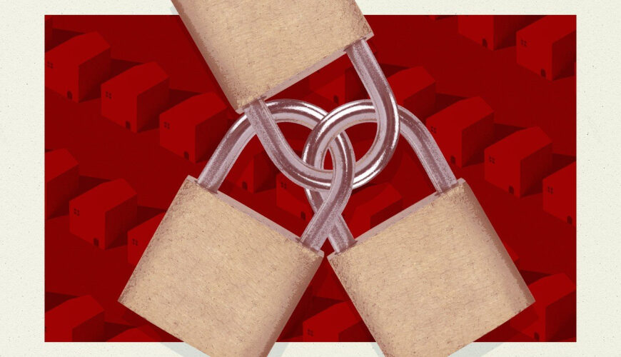 The U.S. Housing Market Is Stuck in a Mortgage Rate Lock-In Gap