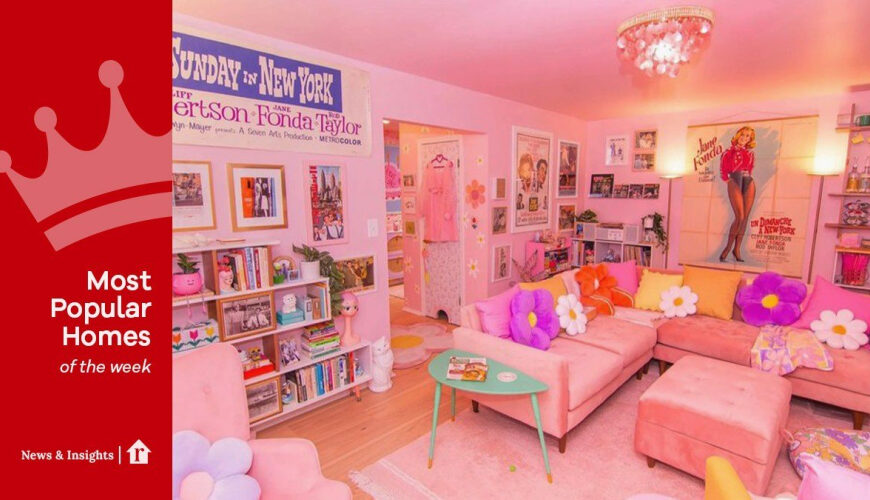 Pretty in Pink: Designer’s Candy-Colored Abode Is the Week’s Most Popular Home