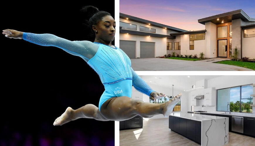 A Perfect 10? An Inside Look at Simone Biles’ Medal-Worthy Real Estate