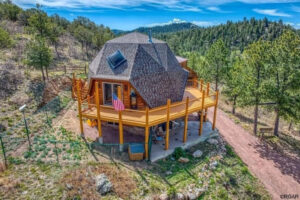 Work Those Angles! Geodesic Dome Home on 35 Acres Hits the Market in Colorado for $565K